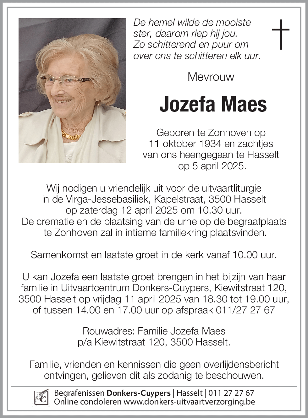 Jozefa Maes