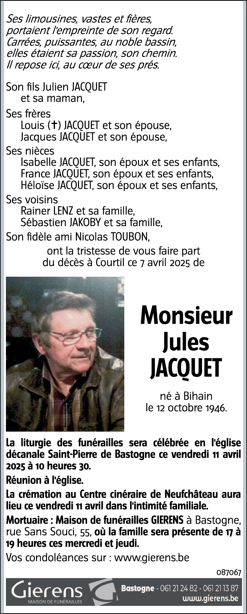 Jules JACQUET