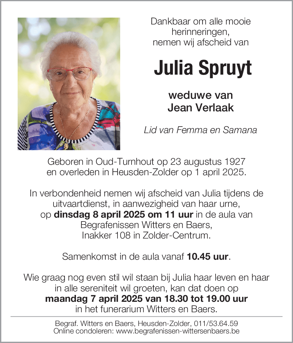 Julia Spruyt