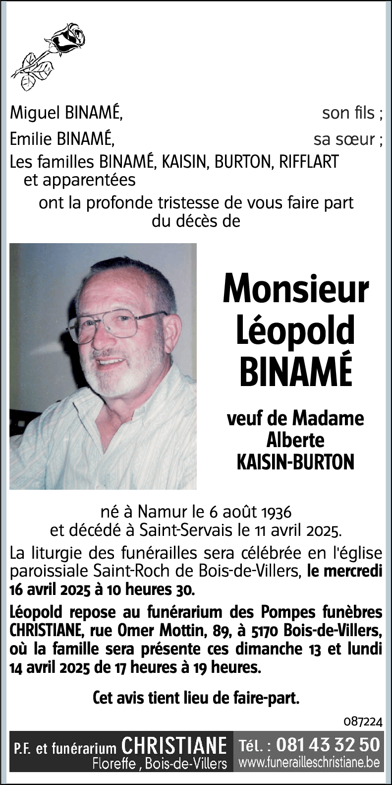 Léopold BINAME