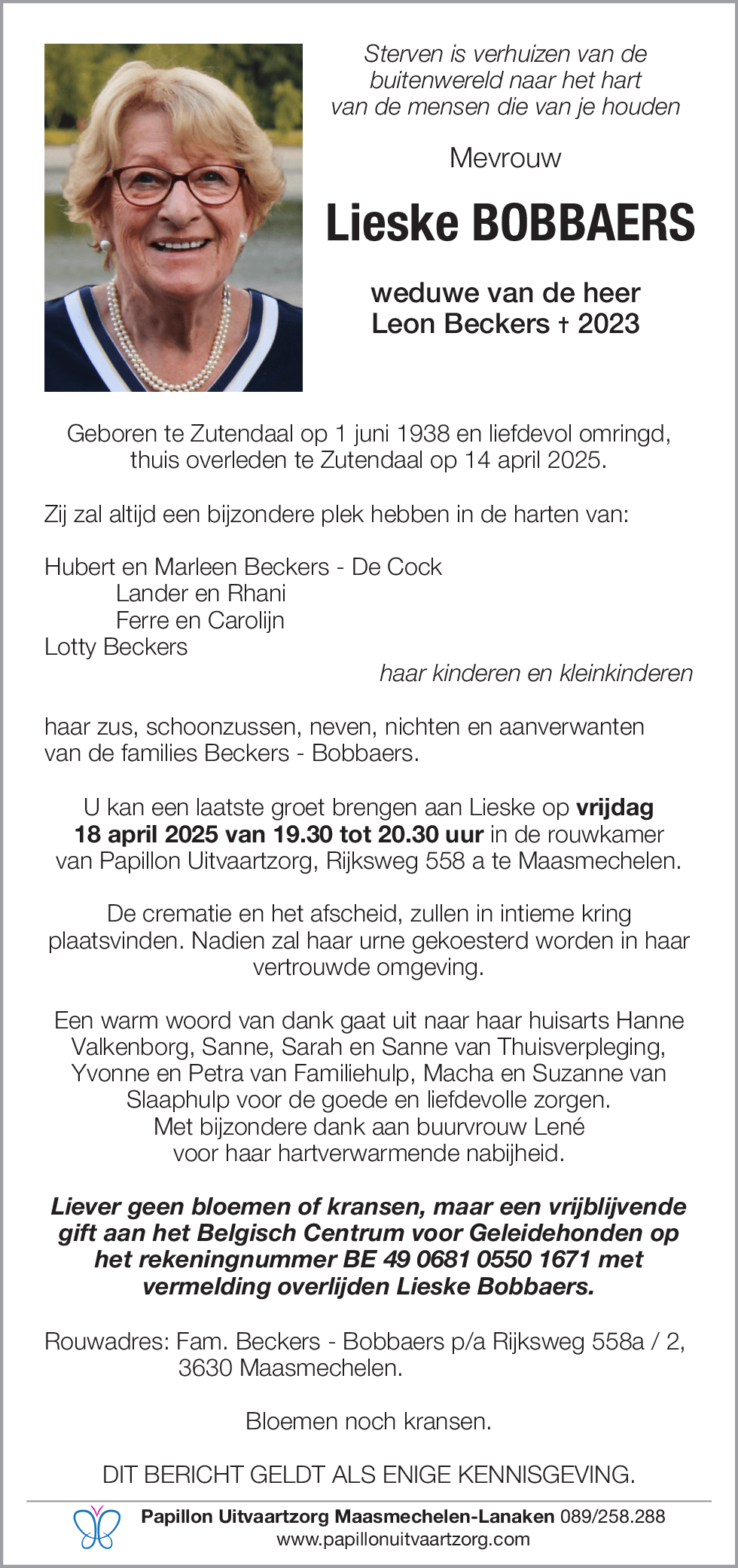 Lieske Bobbaers