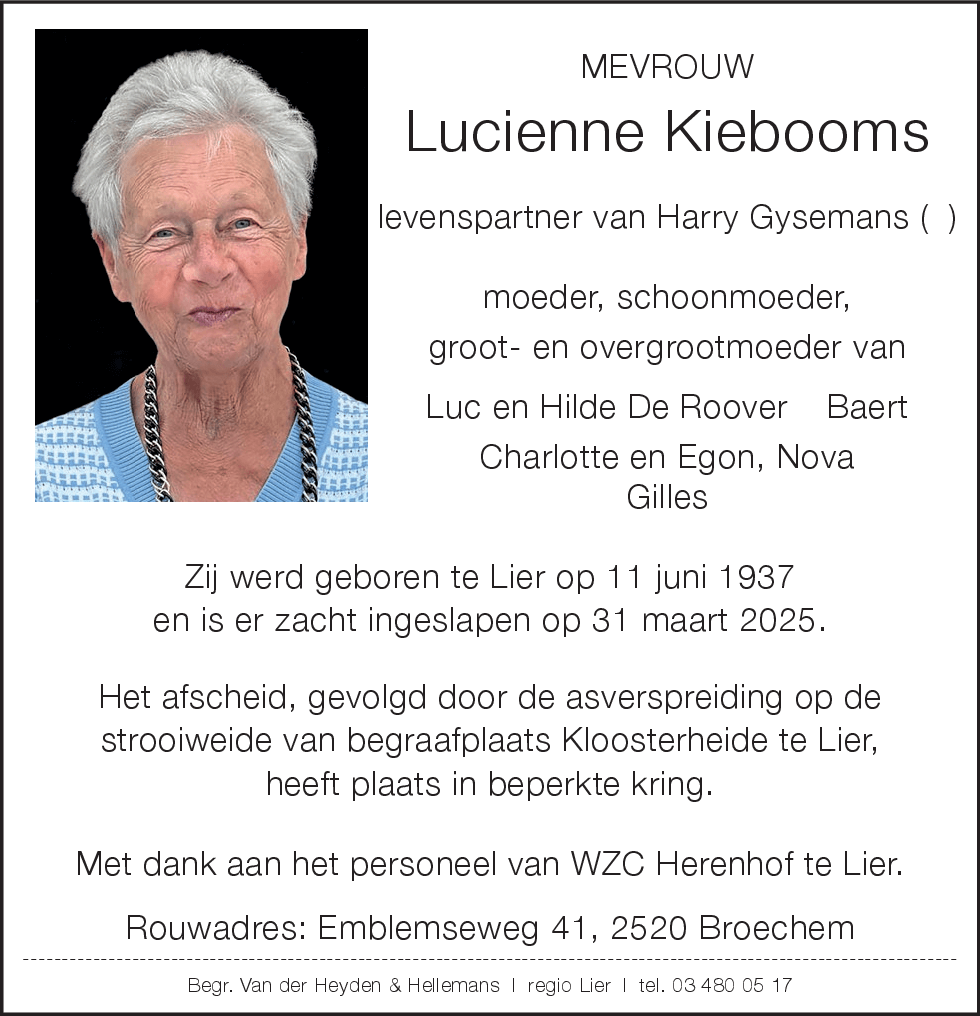 Lucienne Kiebooms
