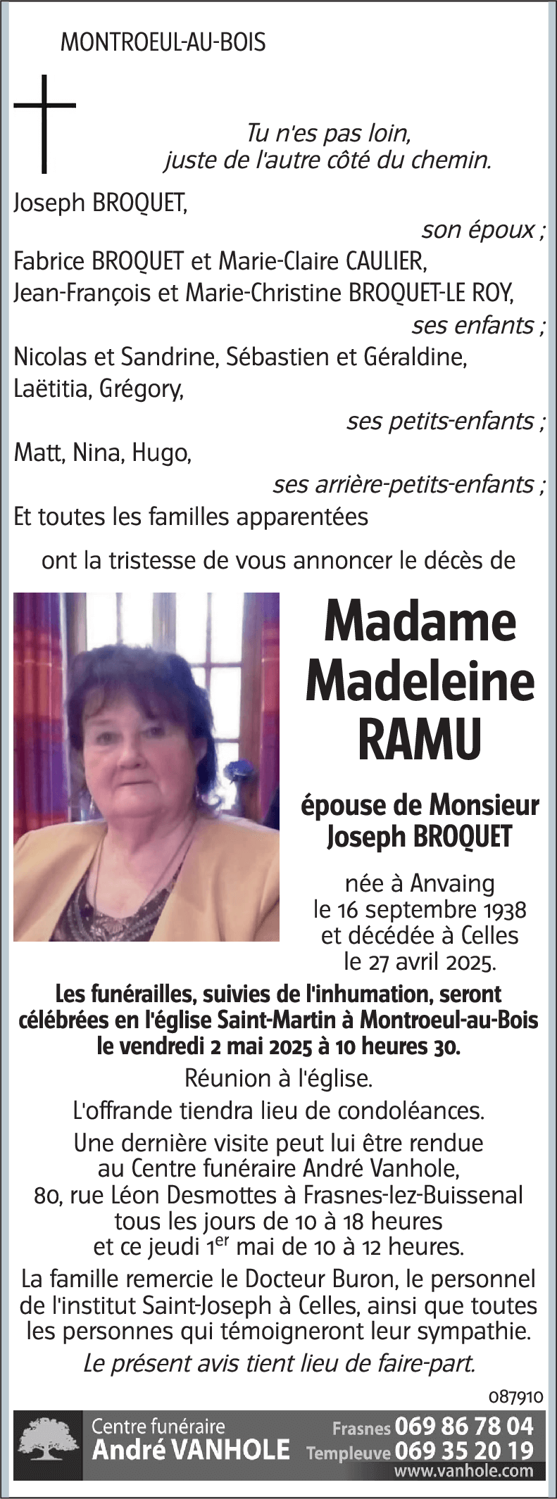 Madeleine RAMU