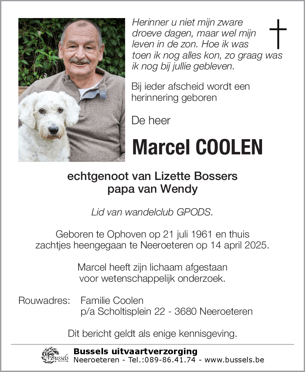 Marcel COOLEN
