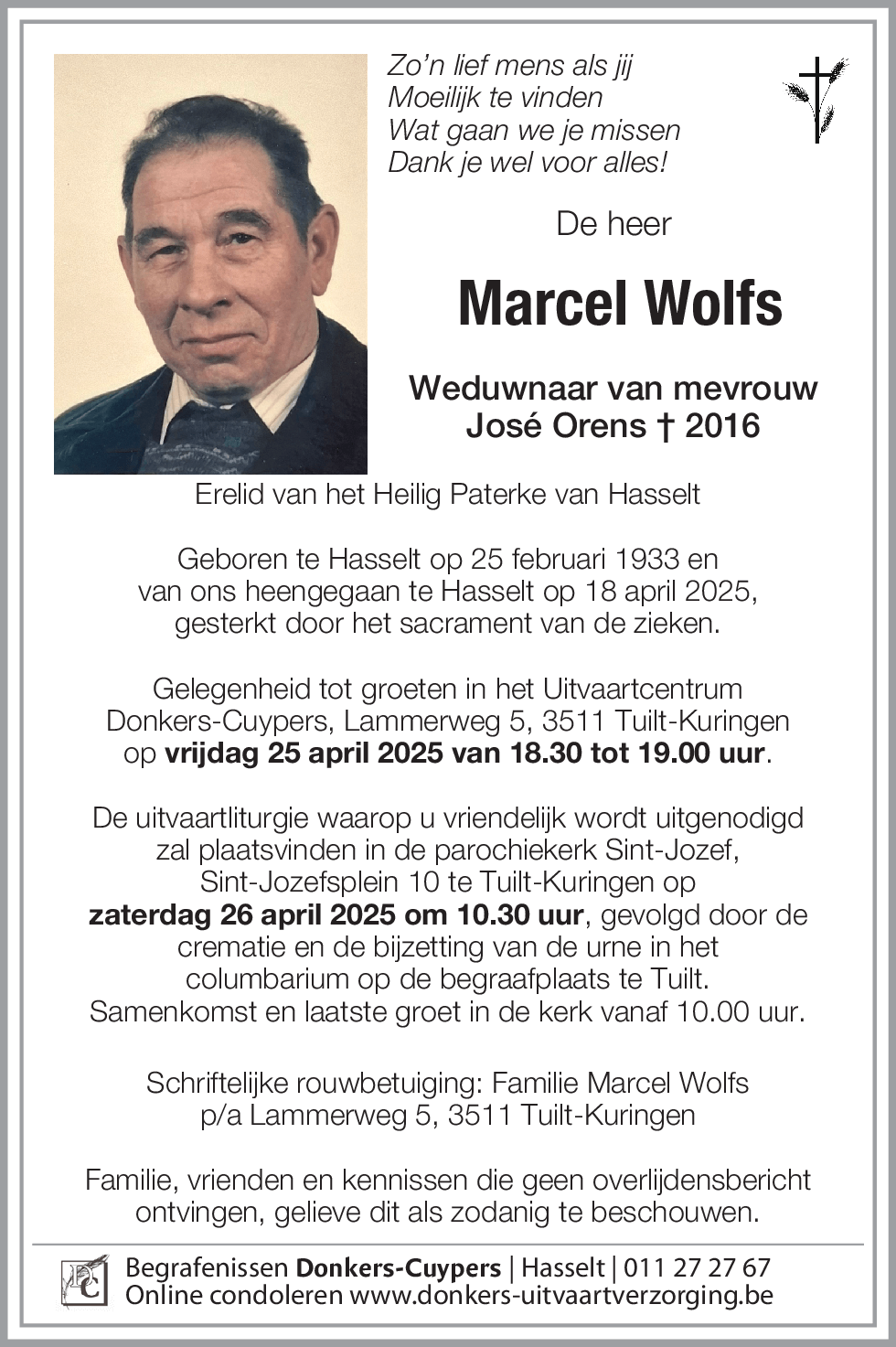 Marcel Wolfs