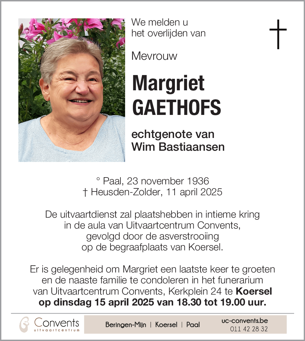 Margriet Gaethofs