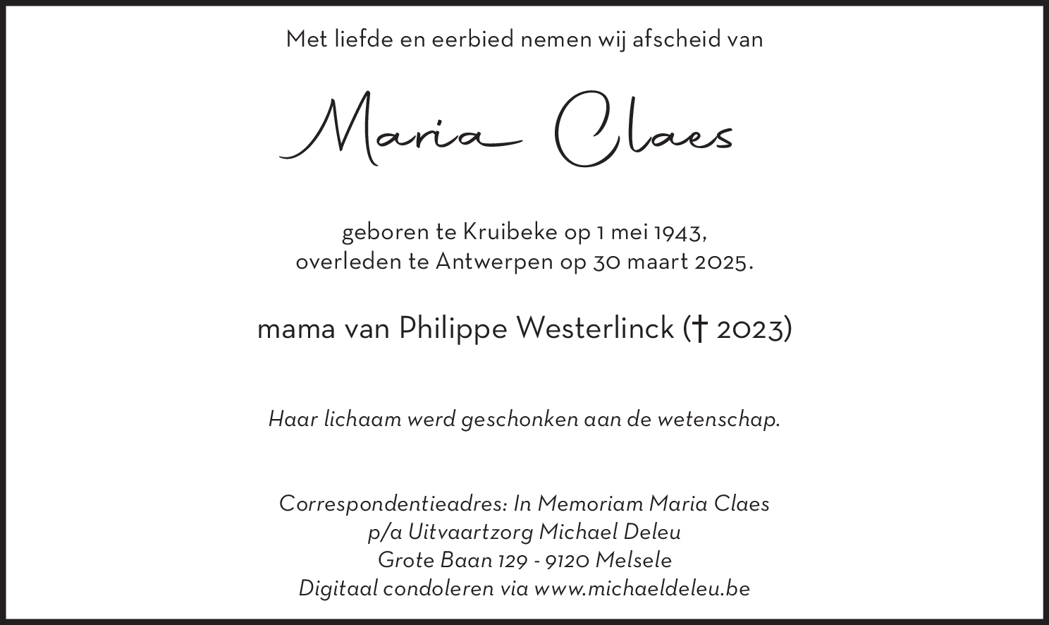 Maria Claes