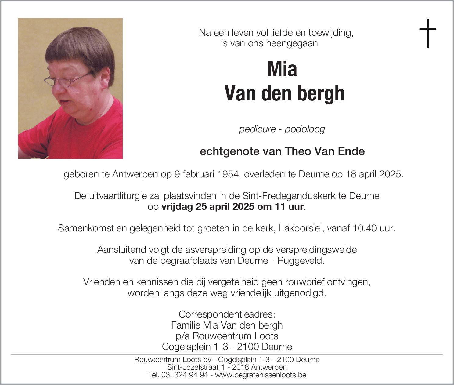 Maria Van den bergh