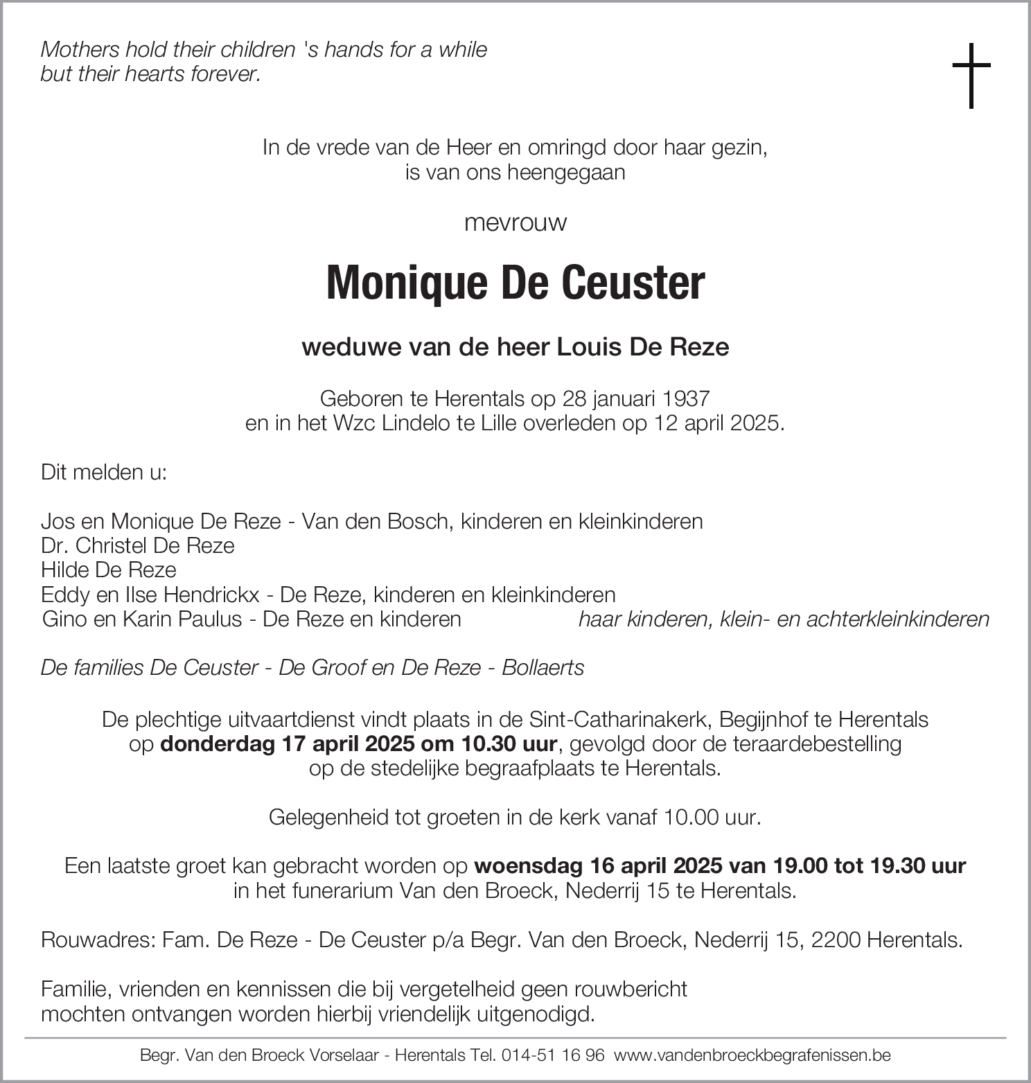 Monique De Ceuster
