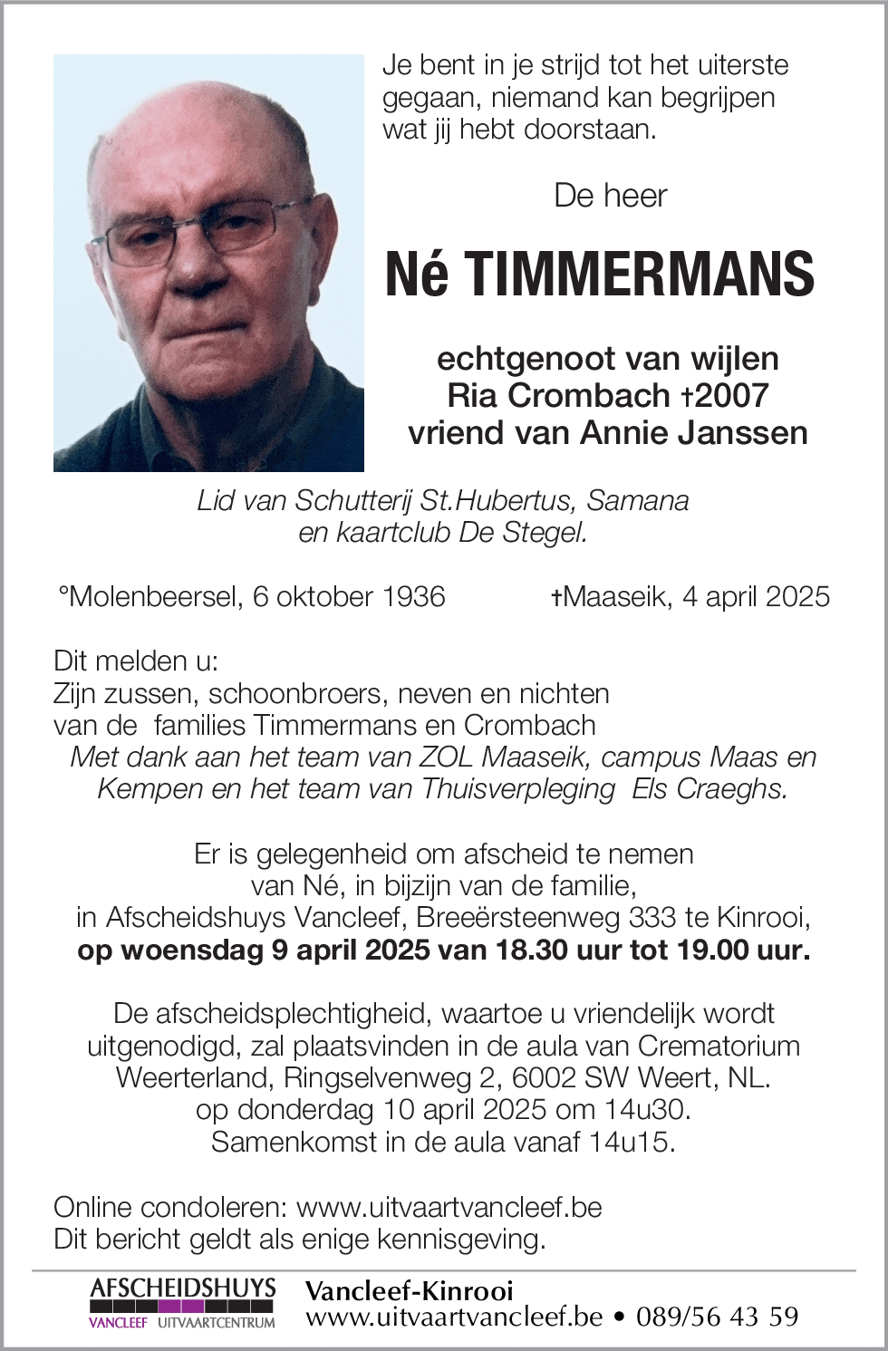 Né Timmermans