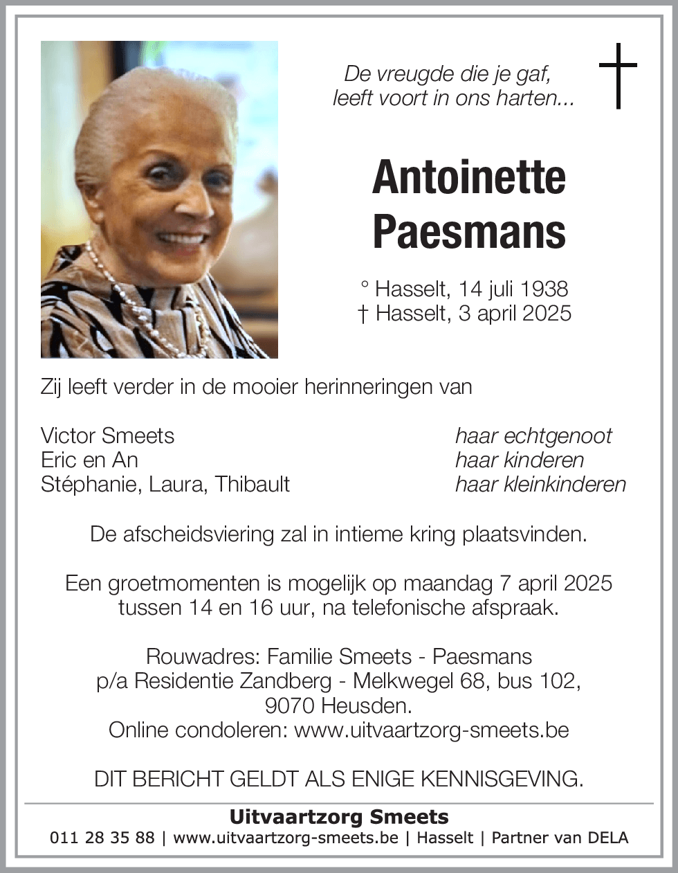 Paesmans Antoinette