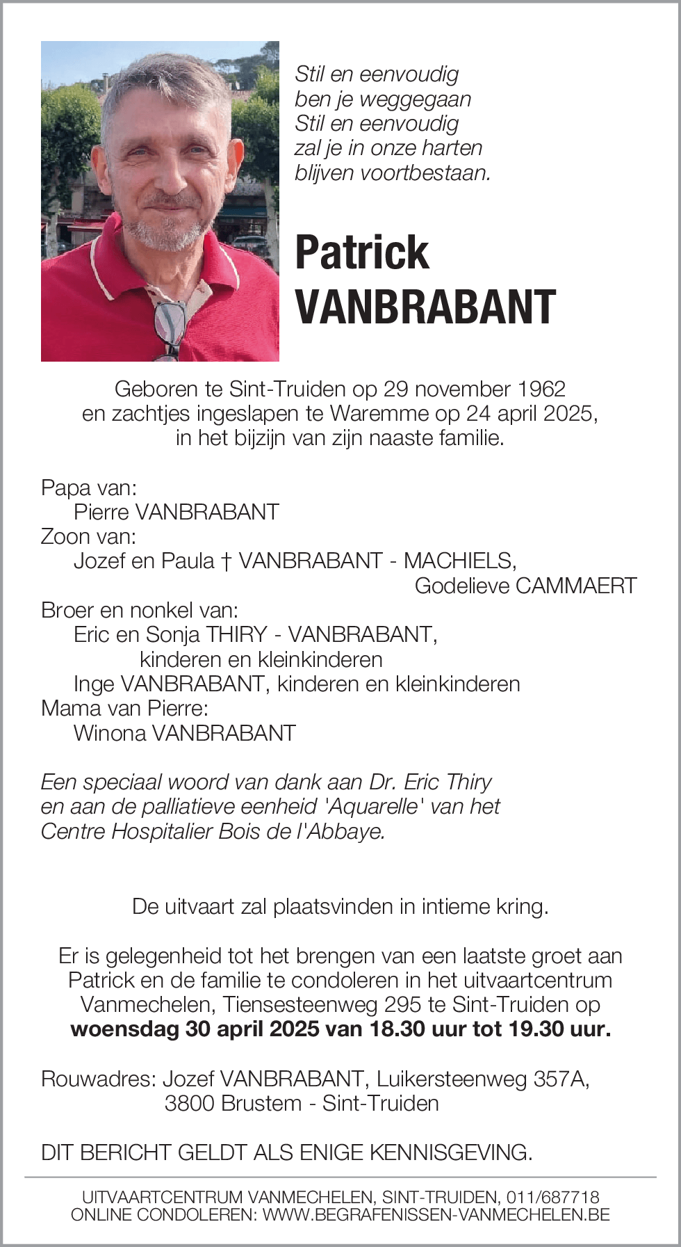 Patrick Vanbrabant