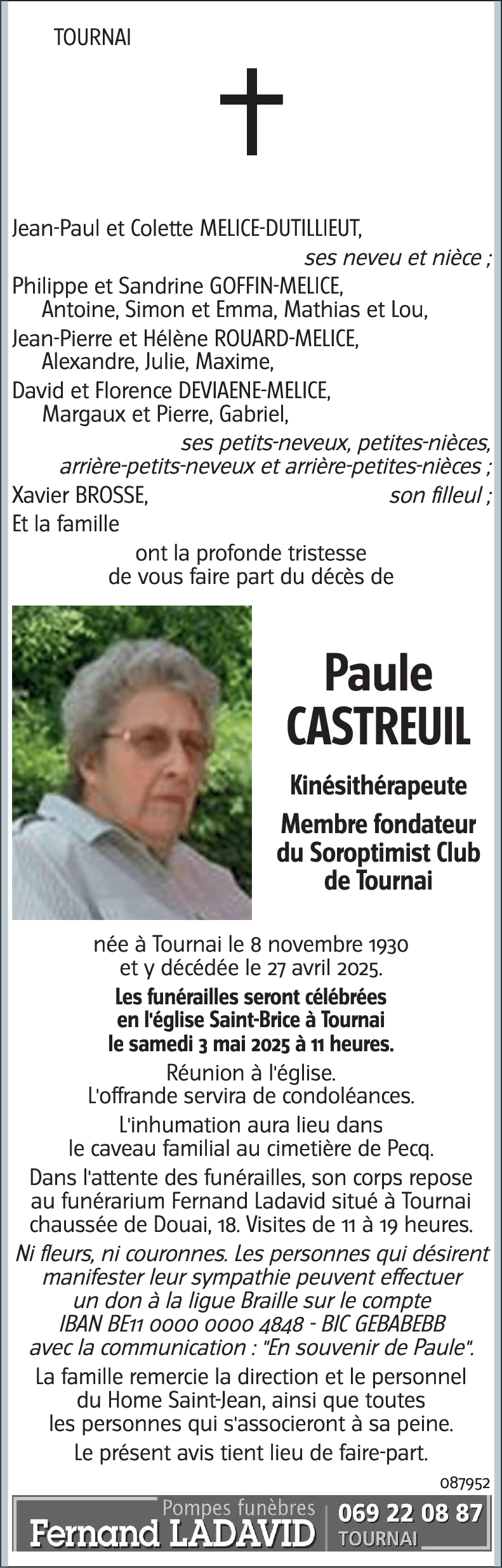 Paule CASTREUIL