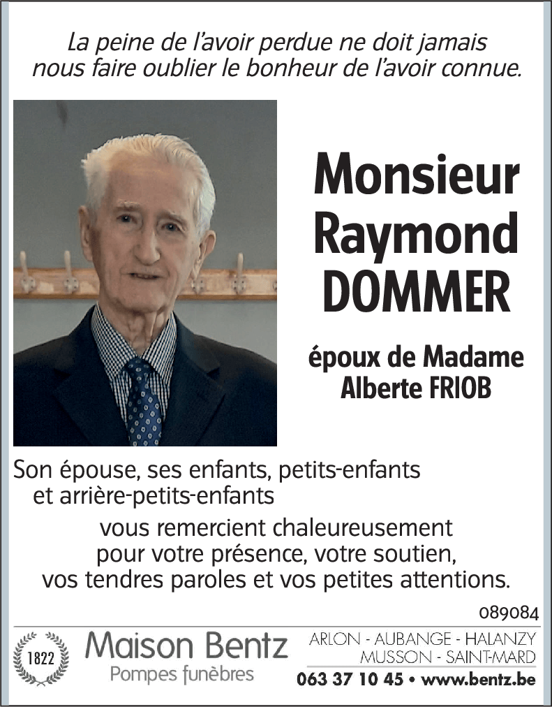 Raymond DOMMER