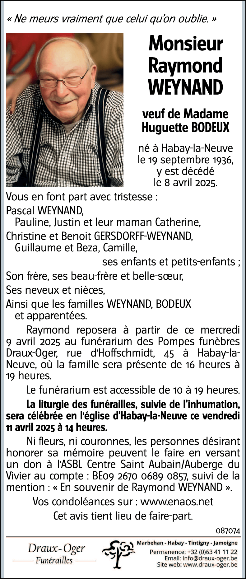 Raymond WEYNAND