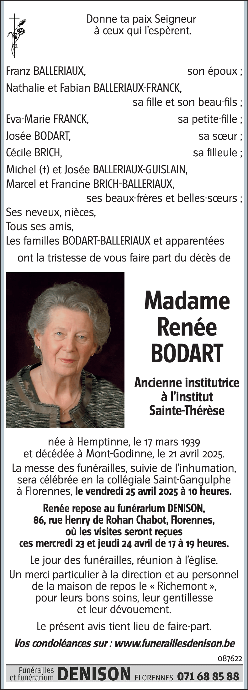 Renée BODART
