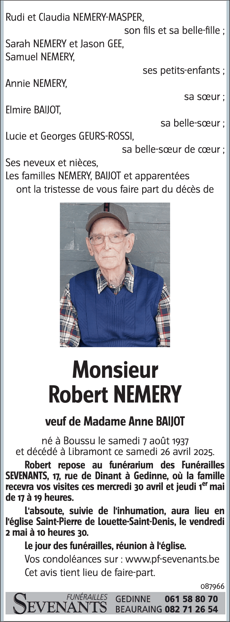 Robert NEMERY