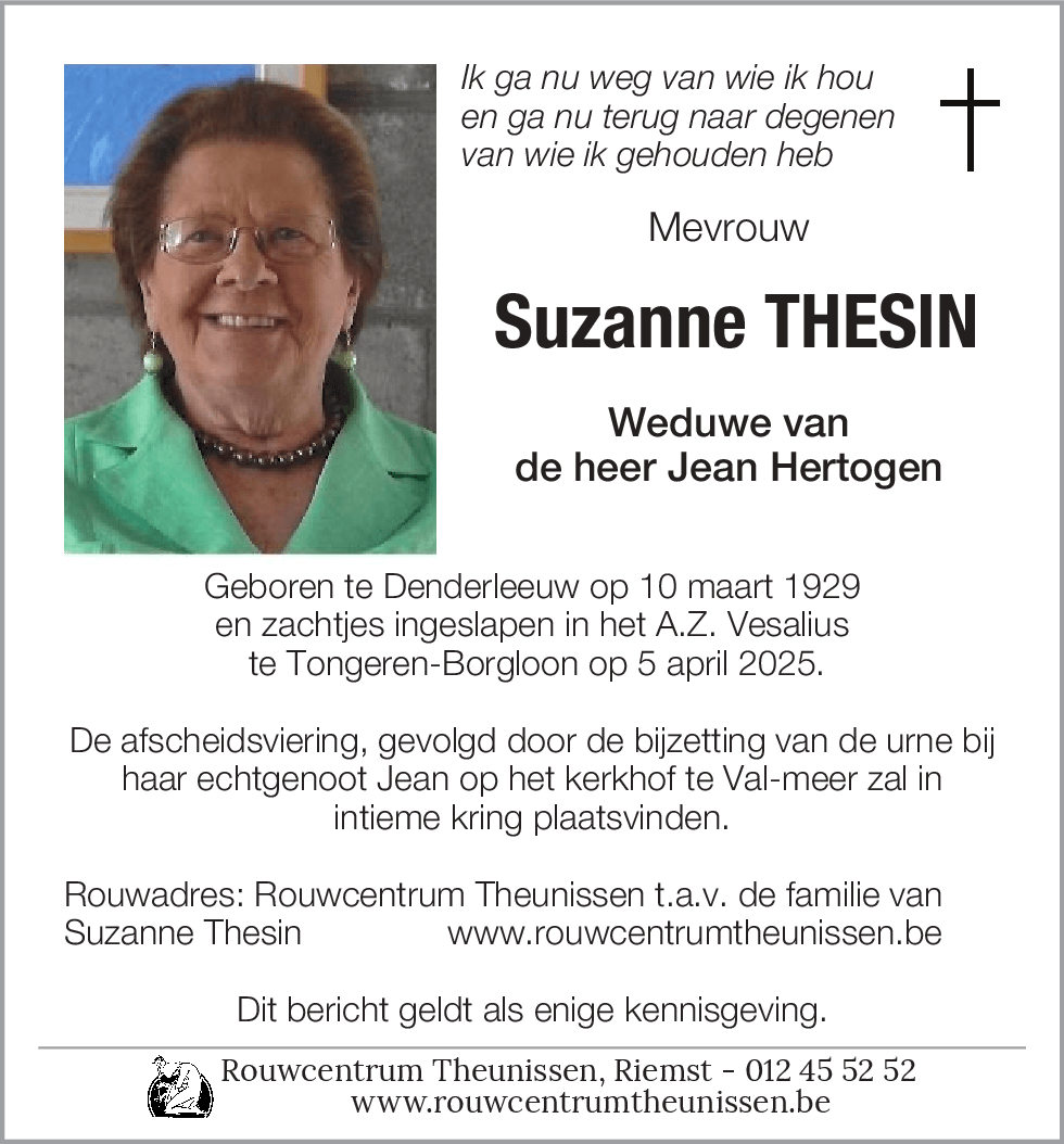 Suzanna Thesin