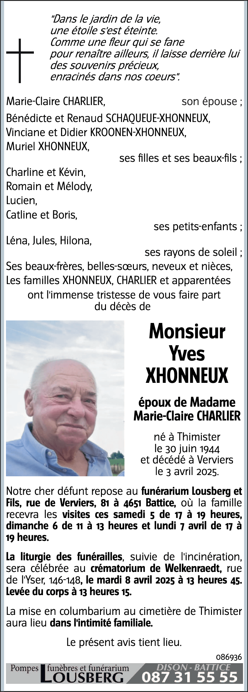 Yves XHONNEUX
