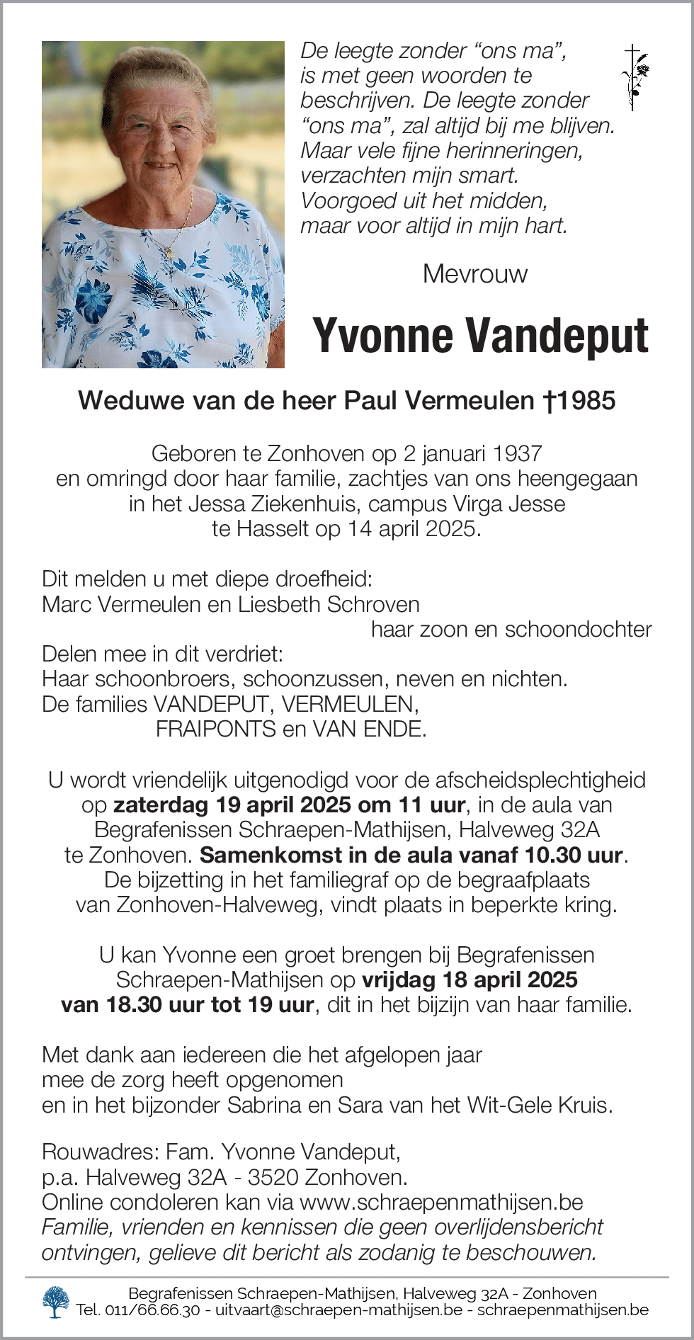 Yvonne Vandeput
