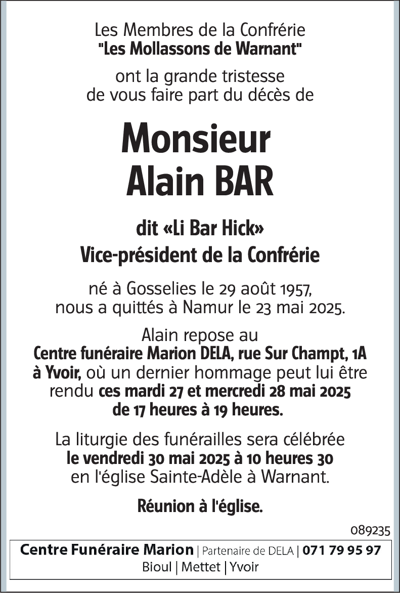 Alain BAR