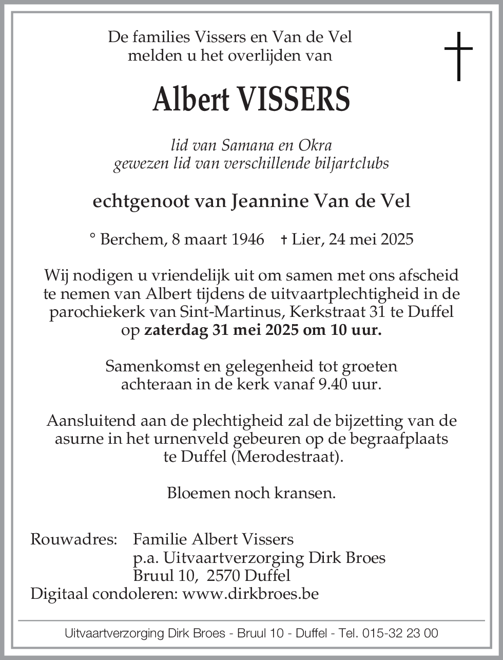 Albert Vissers