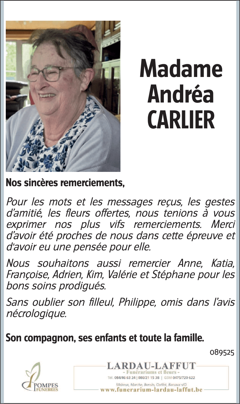 Andréa CARLIER
