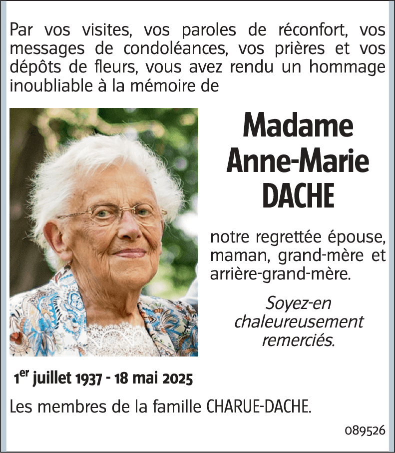 Anne-Marie DACHE