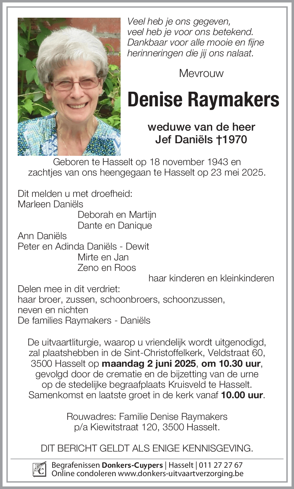 Denise Raymakers