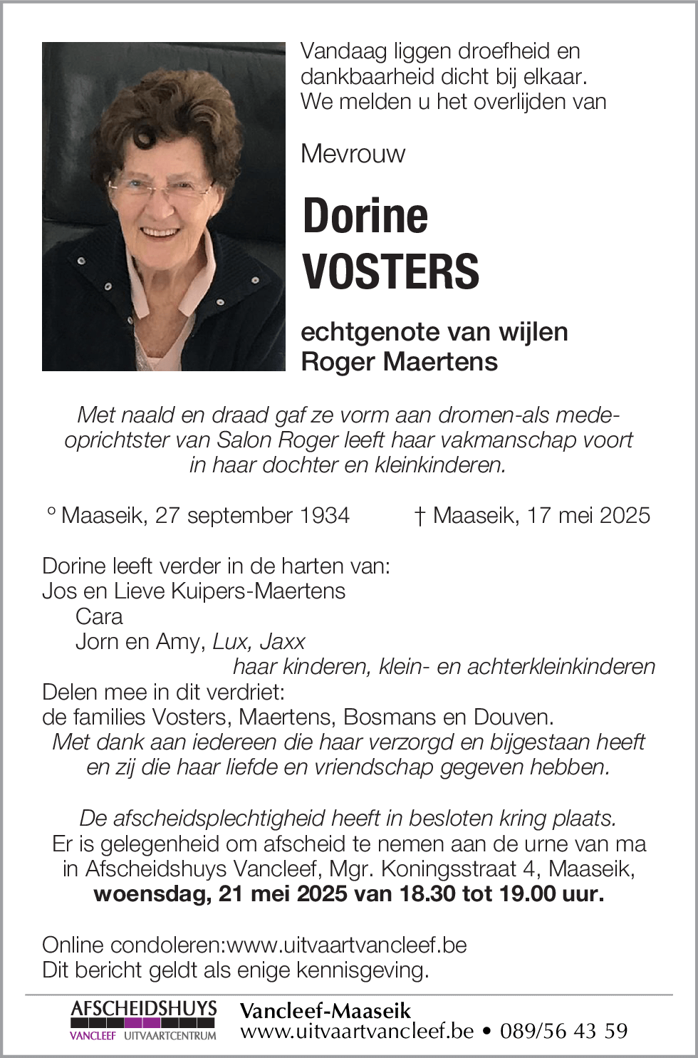 Dorine Vosters
