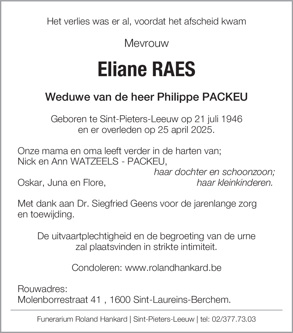 Eliane Raes