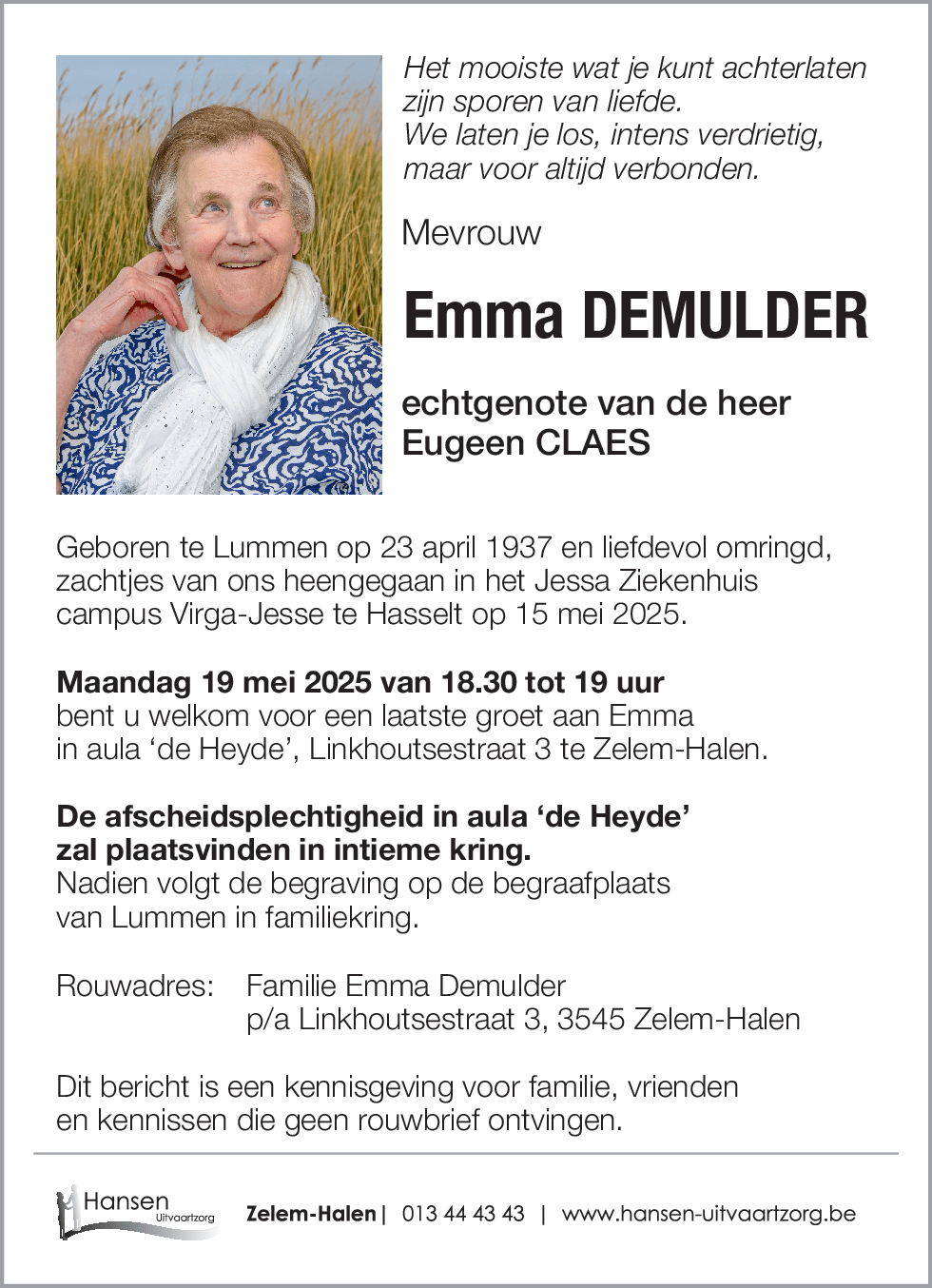 Emma DEMULDER