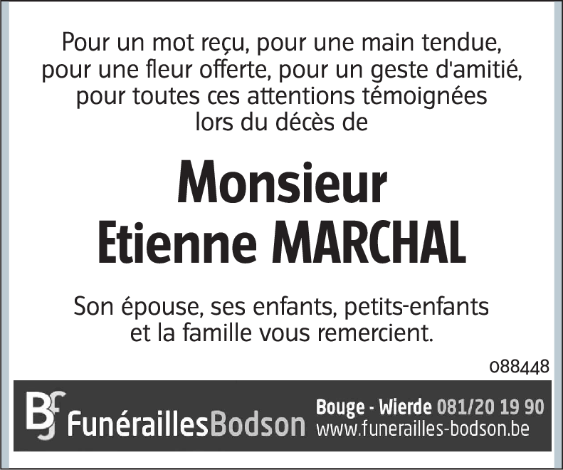 Etienne MARCHAL