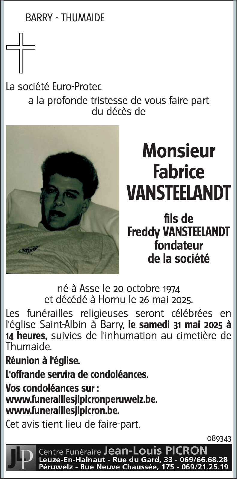 Fabrice VANSTEELANDT