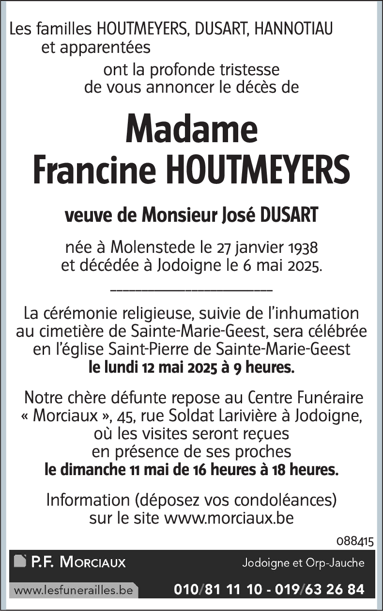 Francine HOUTMEYERS