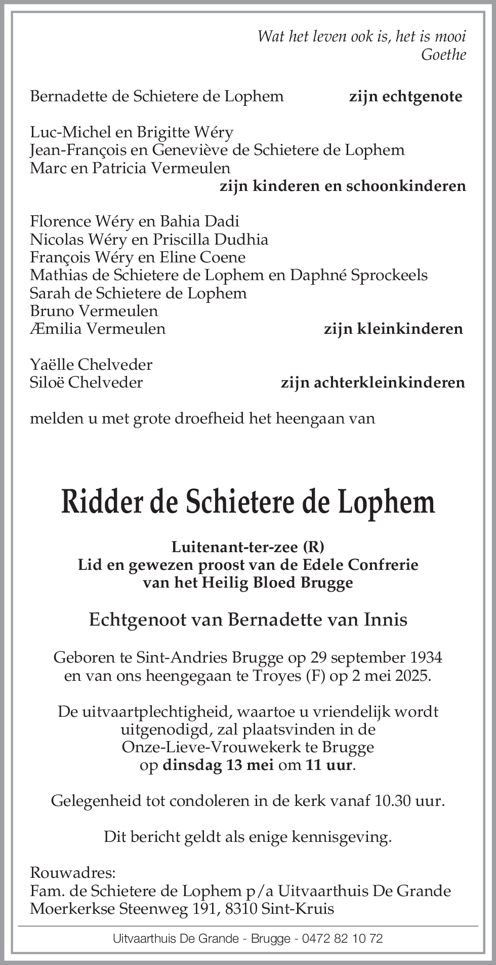 François de Schietere de Lophem