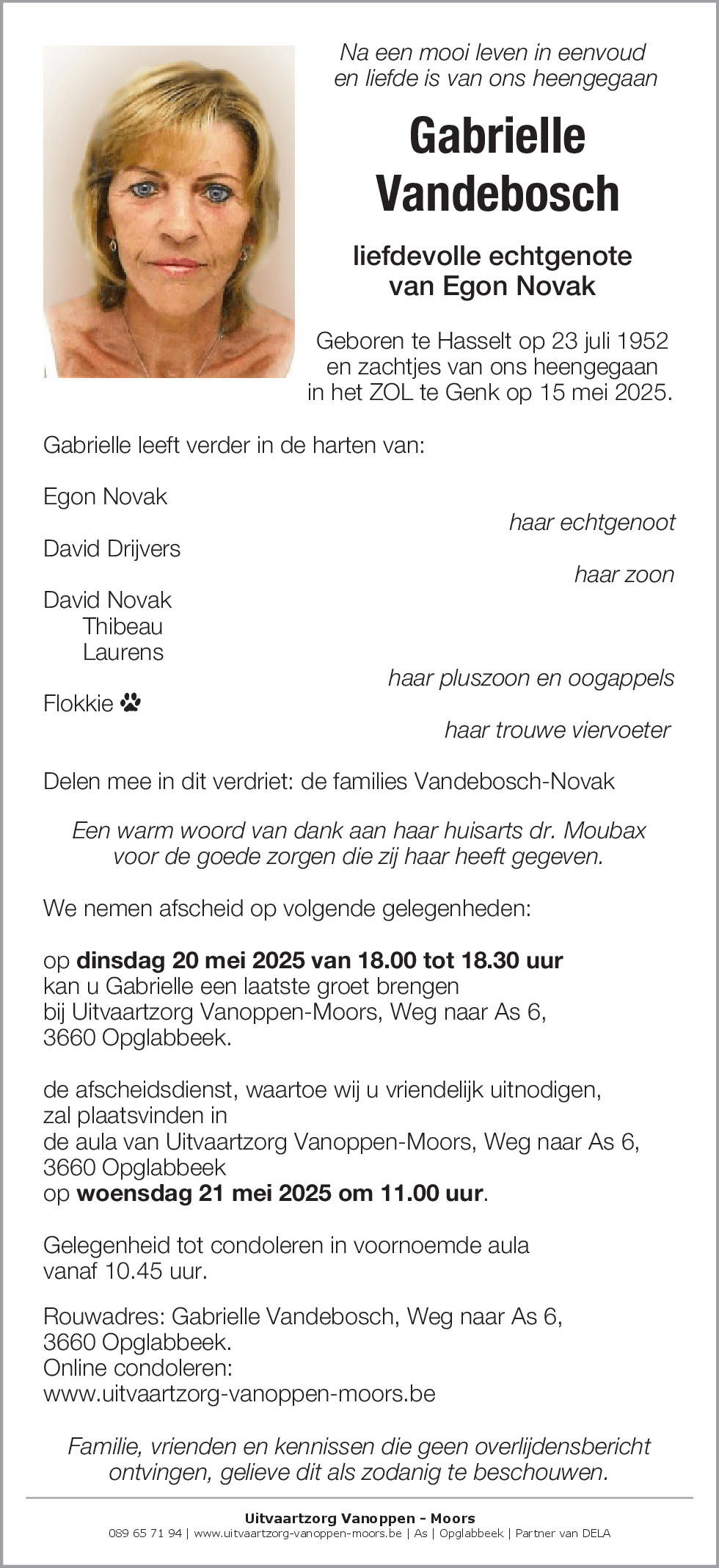 Gabrielle Vandebosch