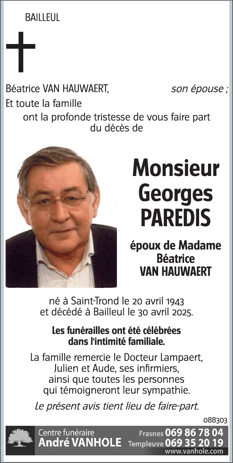 Georges PAREDIS