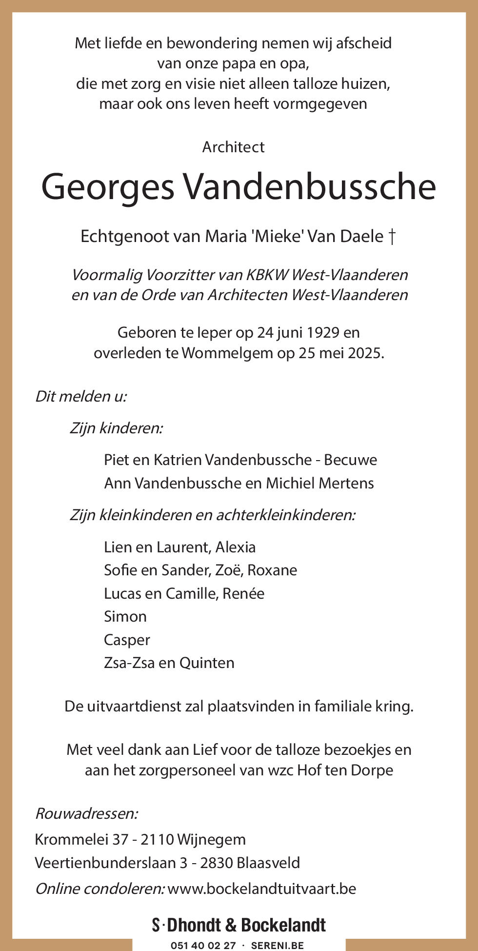 Georges Vandenbussche