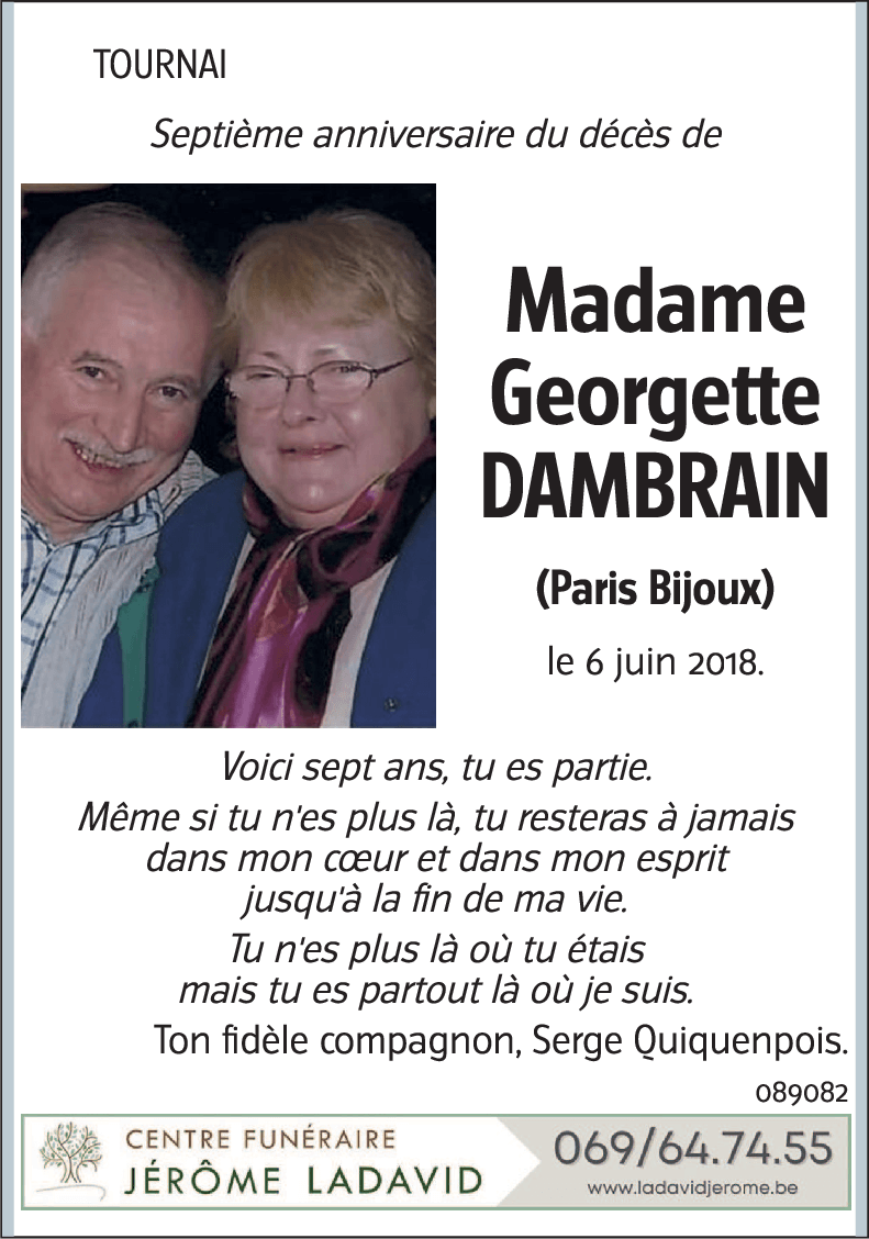 Georgette DAMBRAIN