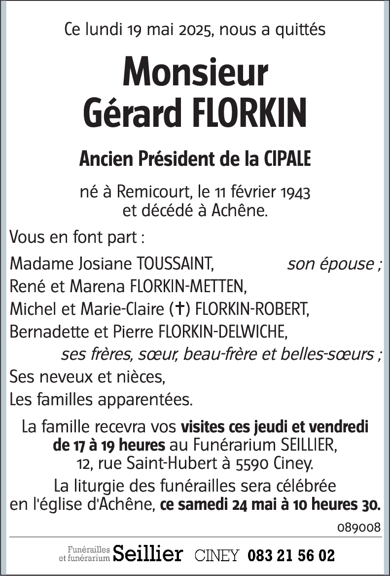 Gérard FLORKIN