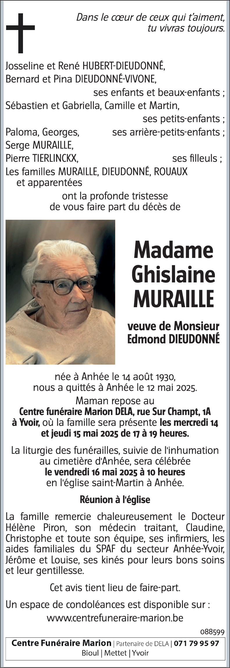 Ghislaine MURAILLE