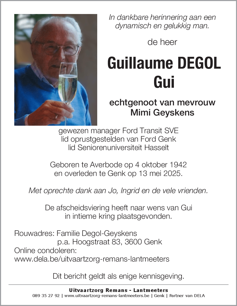 Guillaume Degol