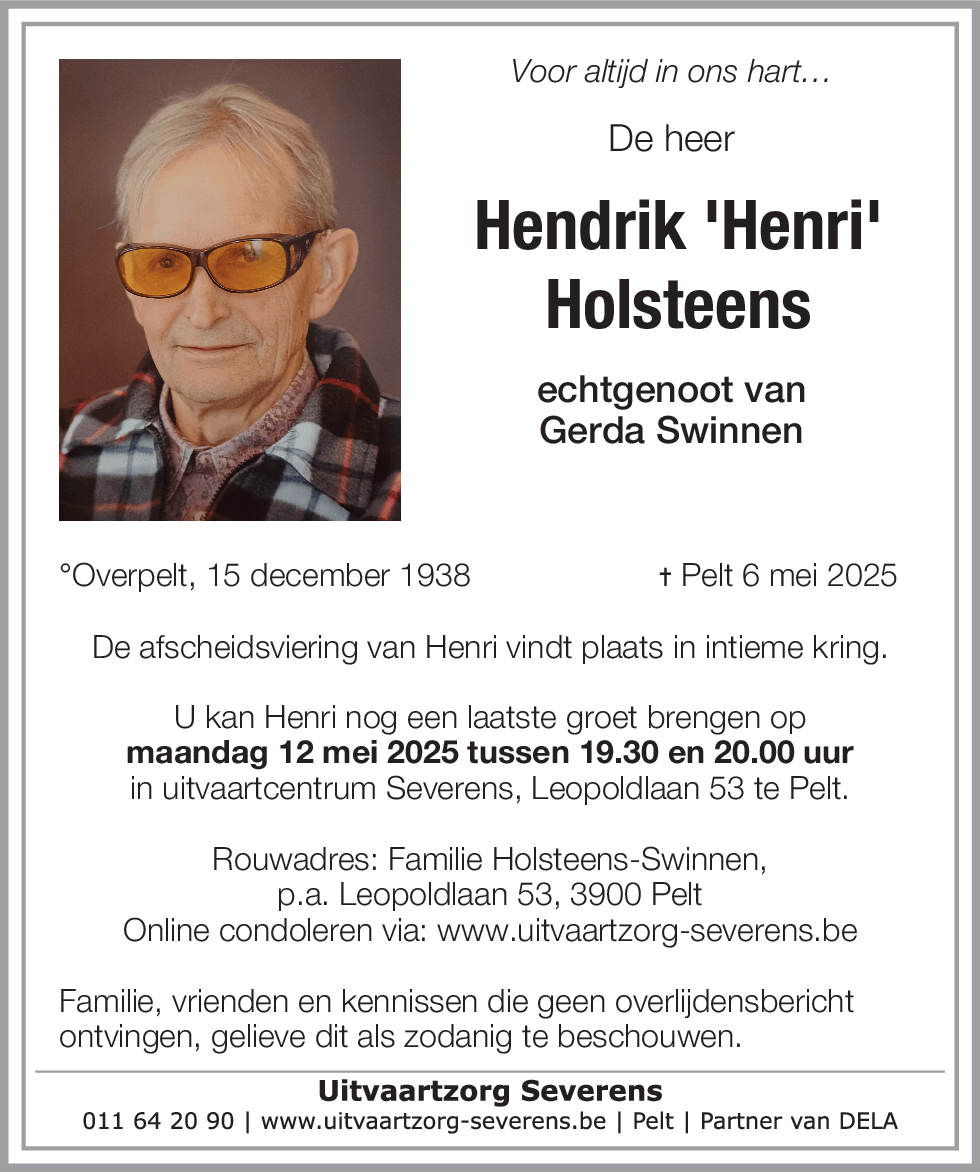 Hendrik Holsteens
