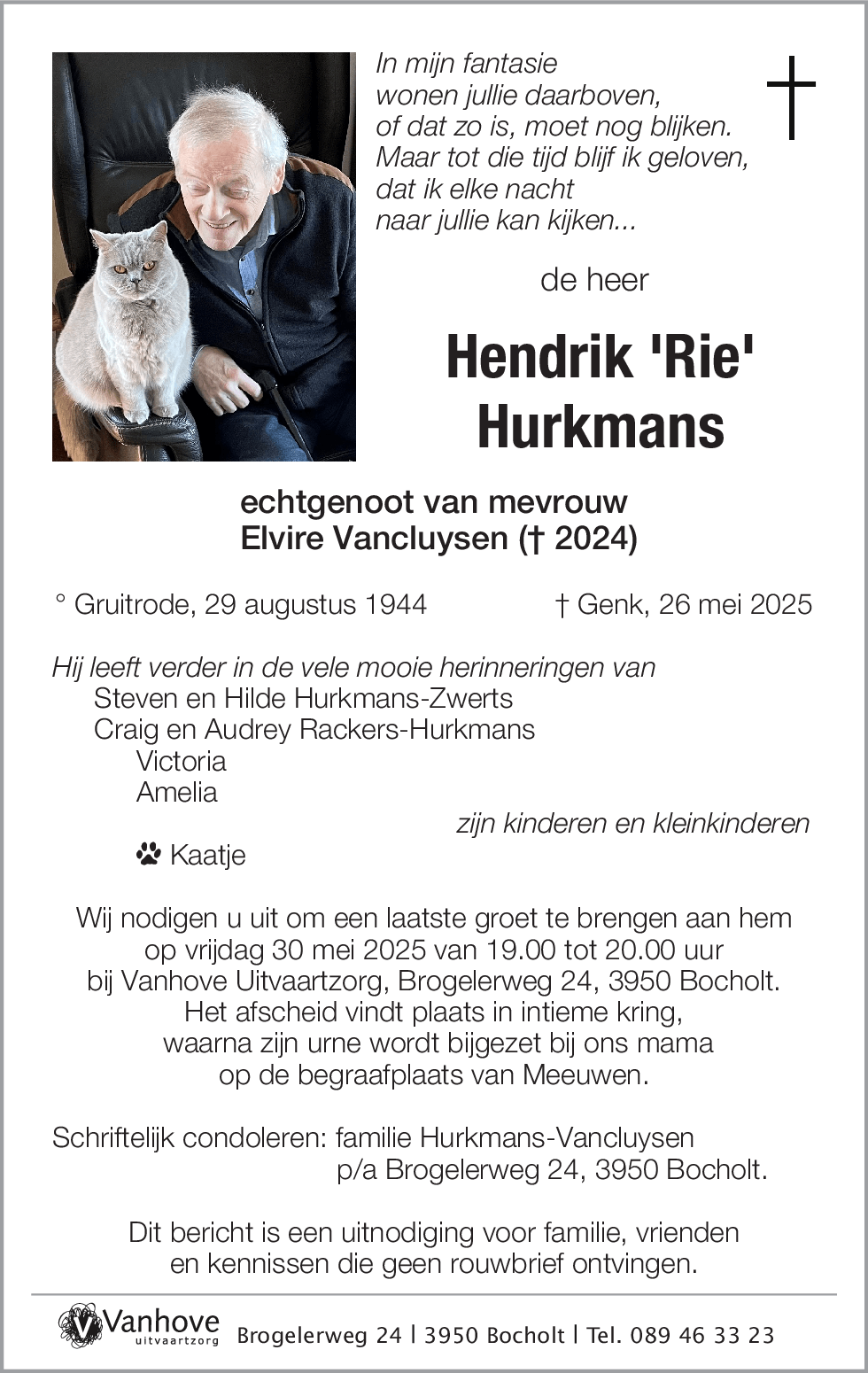 Hendrik 'Rie' Hurkmans