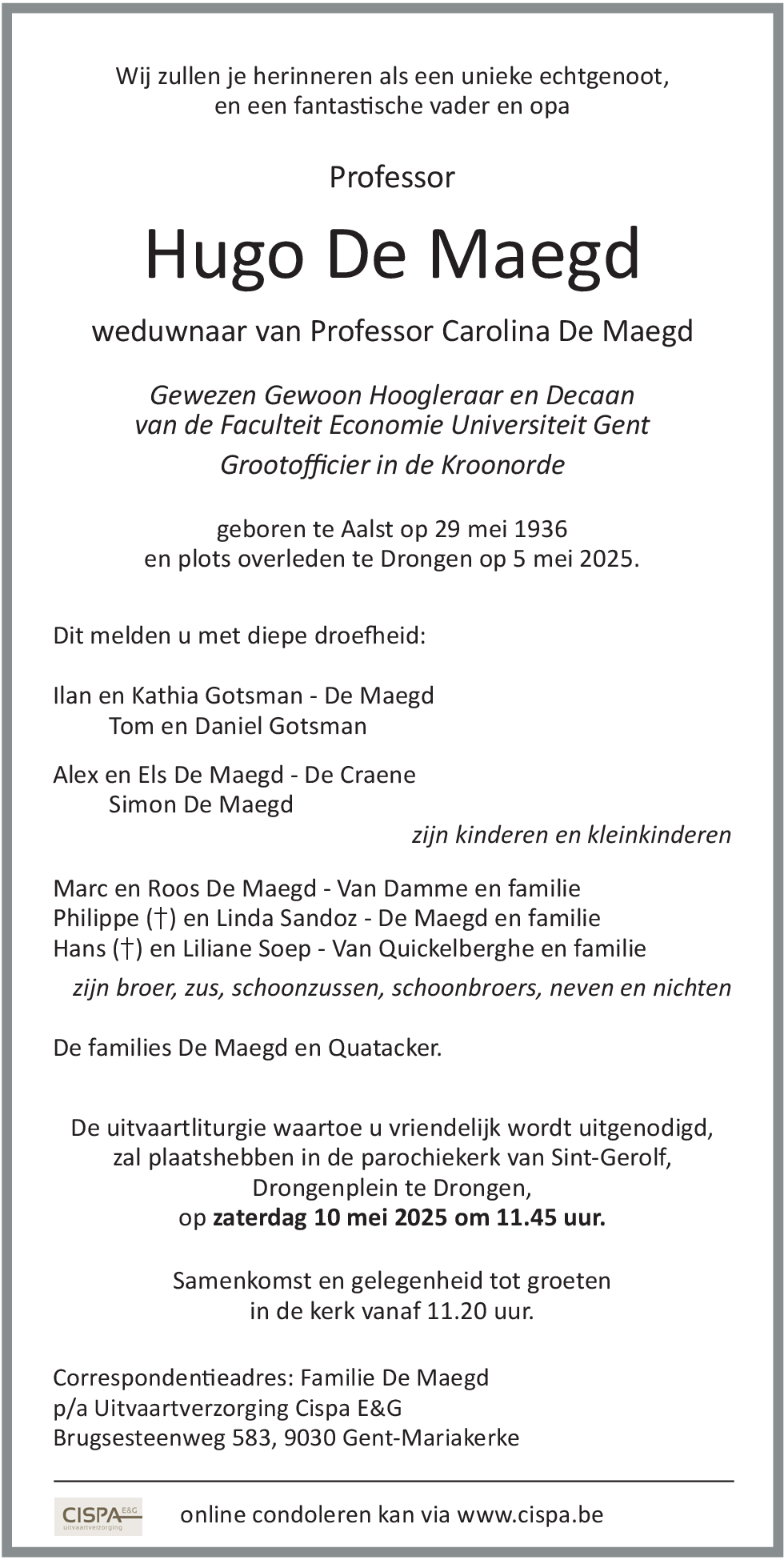 Hugo De Maegd