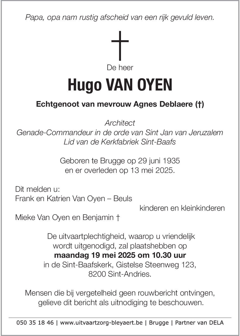 Hugo Van Oyen