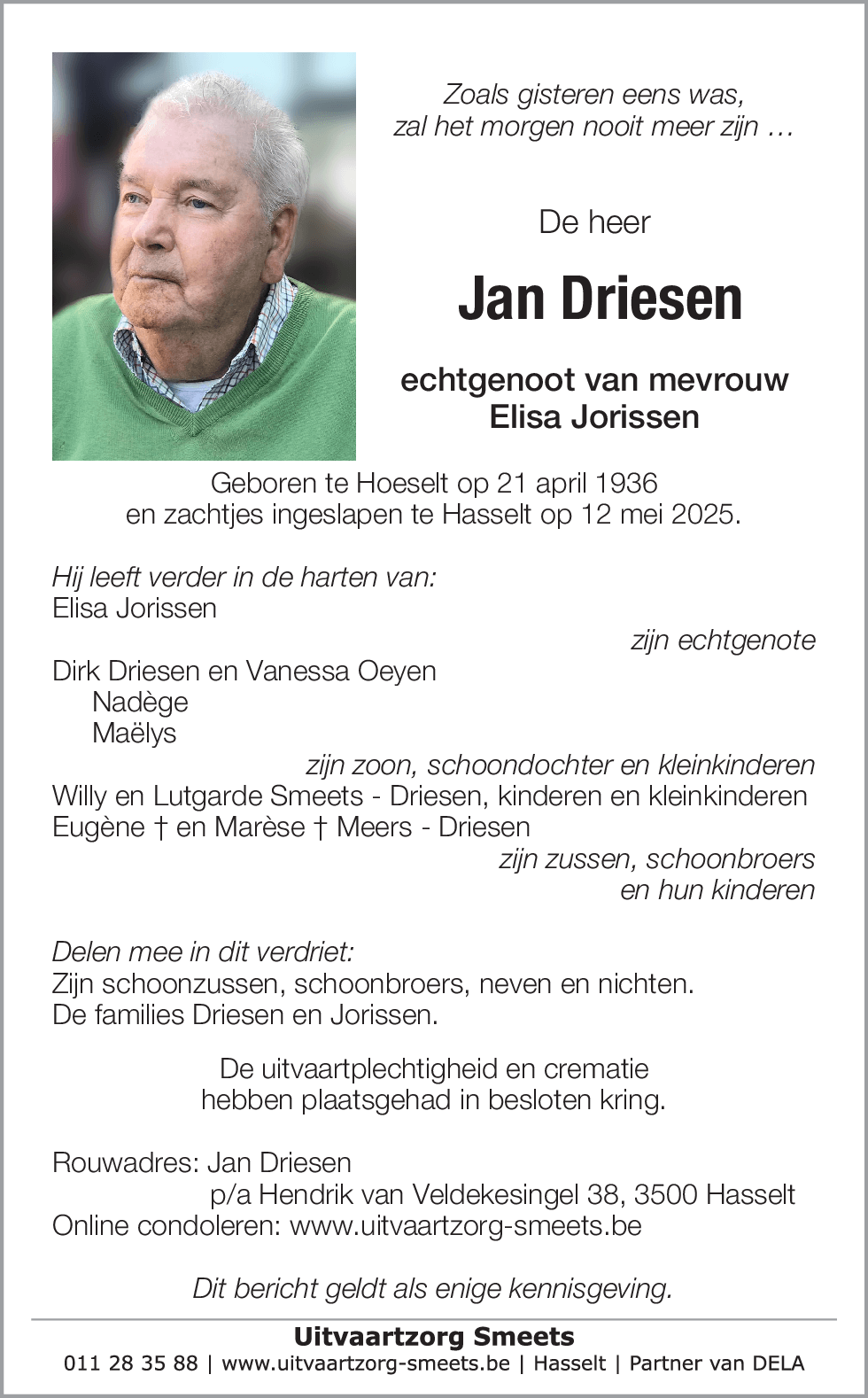 Jan Driesen