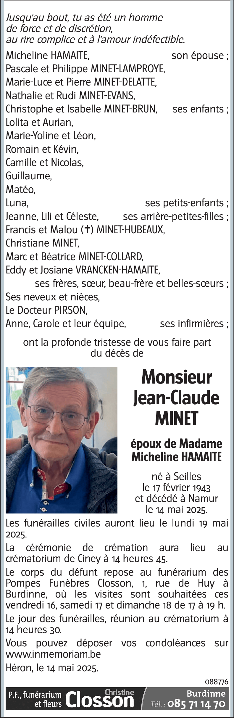 Jean-Claude MINET