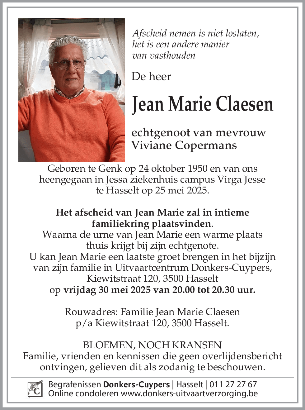 Jean Marie Claesen